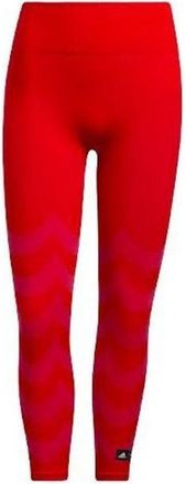 adidas (WMNS) adidas Marimekko Aeroknit 7/8 Tights Asia Sizing Red GU9526