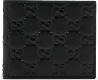 Gucci Wallets & Cardholders, male, Black, Size: ONE SIZE GG Emblem coin wallet