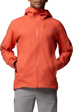 Columbia Trailborne Omni-Tech Waterproof Jacket in Zing at Nordstrom, Size Xx-Large