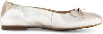 Gabor Elegante Ballerina - Dames - Ballerinas - Grijs - 38 EU - Leer - Schoenen