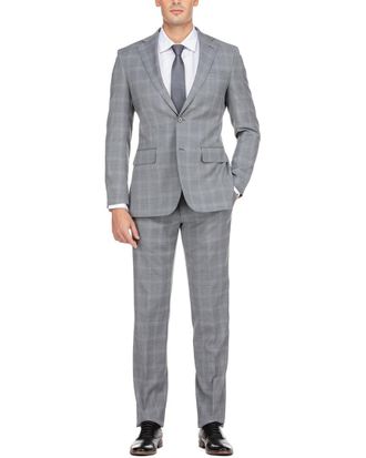 English Laundry 2Pc Wool-Blend Suit