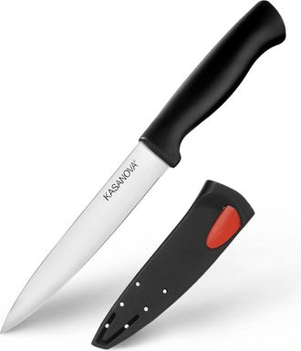 KASANOVA Coltello cucina con affilatore Sharpy