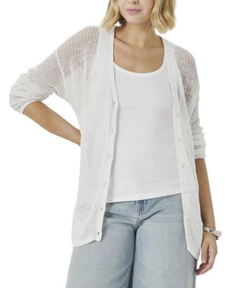 Splendid Yasmine Linen-Blend Cardigan