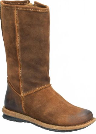 Born Womens Salee Mid-Height Boot In Brown Glazed Ginger