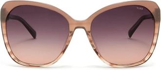 Tumi Brown Gradient Butterfly Ladies Sunglasses STU502 0WTP 58