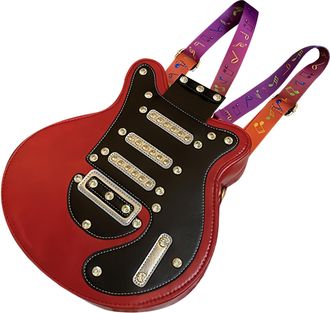 Generic Guitar Backpack - Travel Handheld, Spacious Zipper Tote, Lightweight for Daily Carry | Practical Fashion Accessory for Outdoor Adventures, Shopping,, 