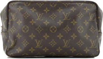 Louis Vuitton Trousse Toiletry Monogram Canvas 28 pouch - Bruin