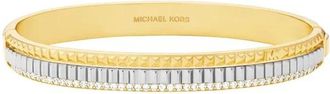 Michael Kors Brazalete Lexington Fluted - Accessories - Mujer - Amarillo - ONE SIZE
