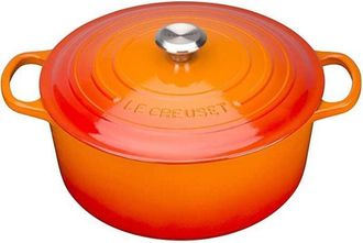 LE CREUSET Signature Casseruola Rotonda 20cm Arancio