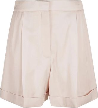 Alexander McQueen Korte Broeken, Dames, Roze, S, Stijlvolle Shorts voor Mannen