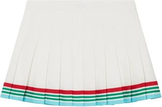 Casablanca Witte Plooirok - Dames - Korte rokken - Wit - 2XS - Rokken
