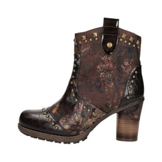 Mustang Schoenen, Dames, Bruin, 38 EU, Enkellaarsjes Hak