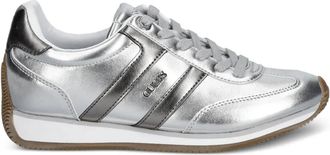 Guess Co 30mm Saphia sneakers - women - Polyurethane/Polyester/Fabric/Rubber - 40 - Silver