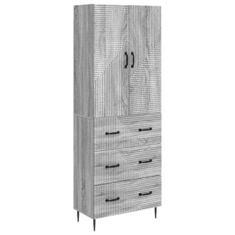 vidaXL Juego De Armarios 2 Uds. 66 X 34,5 X 90 Cm Madera De Ingenier&iacute;a Vidaxl