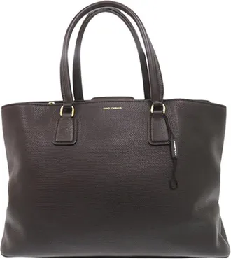 Dolce & Gabbana Pre-owned Dolce and Gabbana Textured Calfskin Clara Tote Ladies FLX0RYCWYA2KVMOF