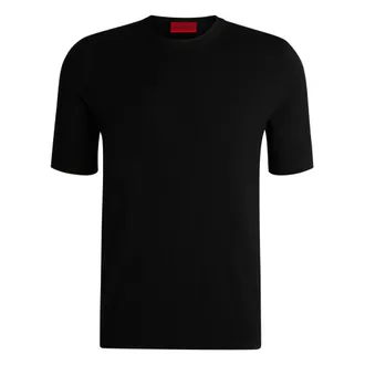 HUGO BOSS Hugo, T-Shirts, male, Black, Size: M T-Shirts