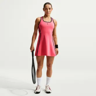 Nike Womens Court Advantage Dri-FIT Tennis Dress in Pink | IO0475-897