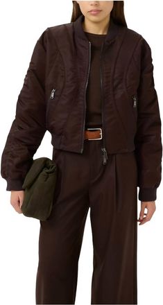 Gestuz Philina Bomber Jacket In Mole