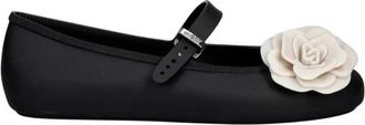 Melissa Soft Ballerina Petals - Dames - Ballerinas - Zwart - 35 EU - Schoenen