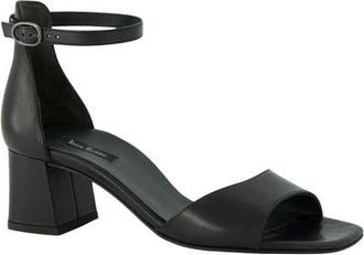 Paul Green Estelle Ankle Strap Sandal in Black Soft Nappa at Nordstrom, Size 10.5