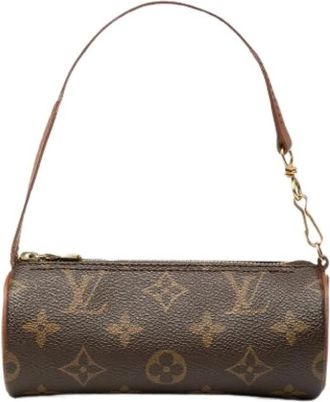 Louis Vuitton Pre-owned Mini Bags, female, Brown, Size: ONE SIZE Pre-owned Canvas Mini Bag