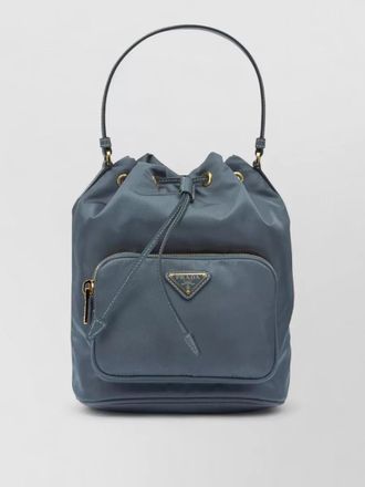 Prada bucket bag adjustable strap top handle