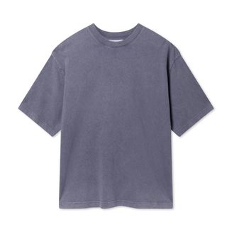 Axel Arigato Tops, Heren, Grijs, L, Katoen, Hayden Reverse T-Shirt