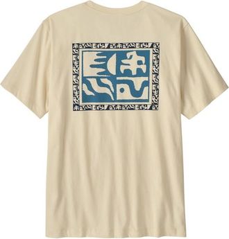 Patagonia Mother Rays T-Shirt T-Shirt f&uuml;r Herren | beige