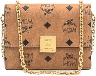 MCM Borse Marrone, Nero-Donna
