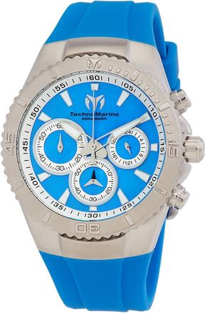 Technomarine Manta Chronograph Quartz Blue Mother of Pearl Dial Watch TM-220078