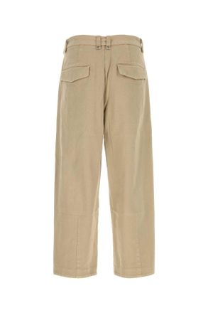 Entire studios Mens Beige Cotton Gully Pant Exterior: Pantaloni