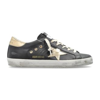 Golden Goose Sneakers, female, Black, Size: 10 US Super-Star Sneakers