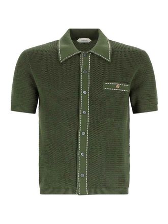 Versace Cotton Knit Shirt