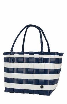 Handed By Paris Spirit Recycled Tote Bags in Dark Blue/white at Nordstrom, Size Medium