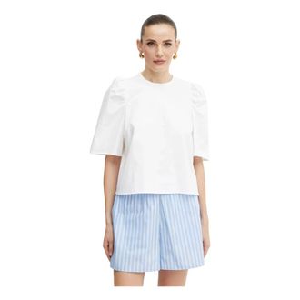IVY OAK Elisabeth Ann Blouse - Dames - Blouses & Shirts - Wit - Maat: XS Katoen