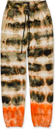 Amiri Orange Tie Dye Sweatpants