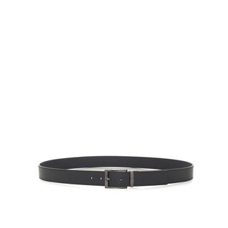 Emporio Armani Heren, Accessoires, Blauw, Maat: ONE Size Leer