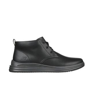 Skechers Heren, Schoenen, Zwart, Maat: 42 EU Leer