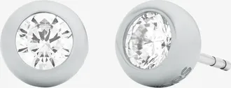 Michael Kors Round Stone Stud Earrings