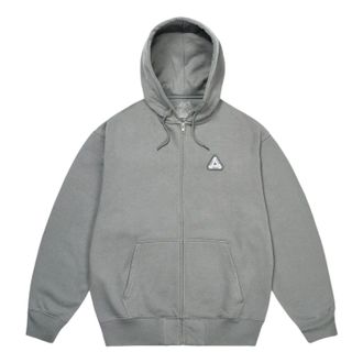 Palace Sofar Zip Hoodie Slate P29HD034
