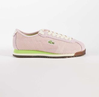 Lacoste Club-Low - Sneakers rosa chiaro con logo