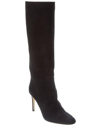 Sergio Rossi Madame Suede Knee-High Boot
