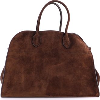 The Row Margaux Tote Suede 15