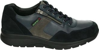 Mephisto Schoenen, Heren, Blauw, 40 1/2 EU, Leer, Sano Amory Velsport
