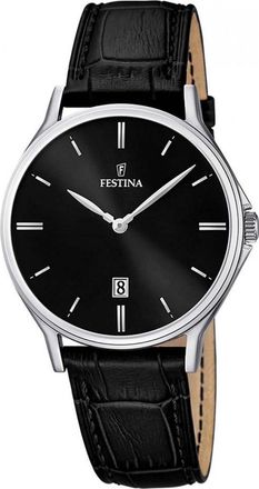 Festina F16745-5 Mens Classic Watch - Silver - One Size