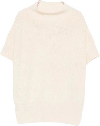 Patrizia Pepe Dames, Truien, Beige, Maat: XS