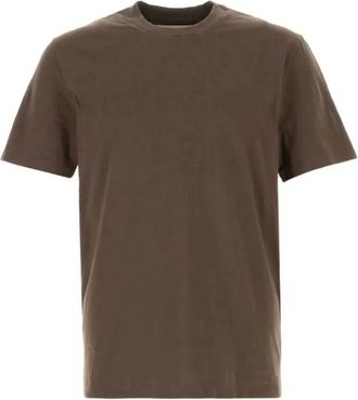 Maison Margiela Set van Drie T-shirts - Heren - T-shirts - Bruin - S - Katoen - Tops