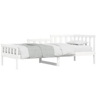 Berkfield Home Beautiful Day Bed White 80x200 cm Solid Wood Pine