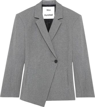 Won Hundred Mujer, Chaquetas, Gris, Talla: S