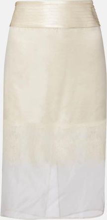 Xu Zhi Falda midi con encaje